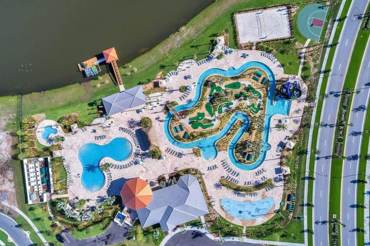 H - New 2 Bedroom Condo - 5 Miles To Disney - Free Water Park Kissimmee Exterior foto