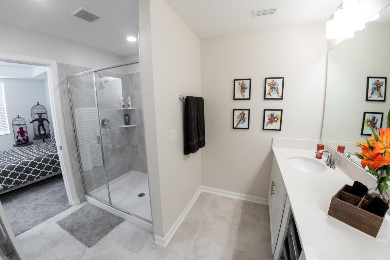 H - New 2 Bedroom Condo - 5 Miles To Disney - Free Water Park Kissimmee Exterior foto
